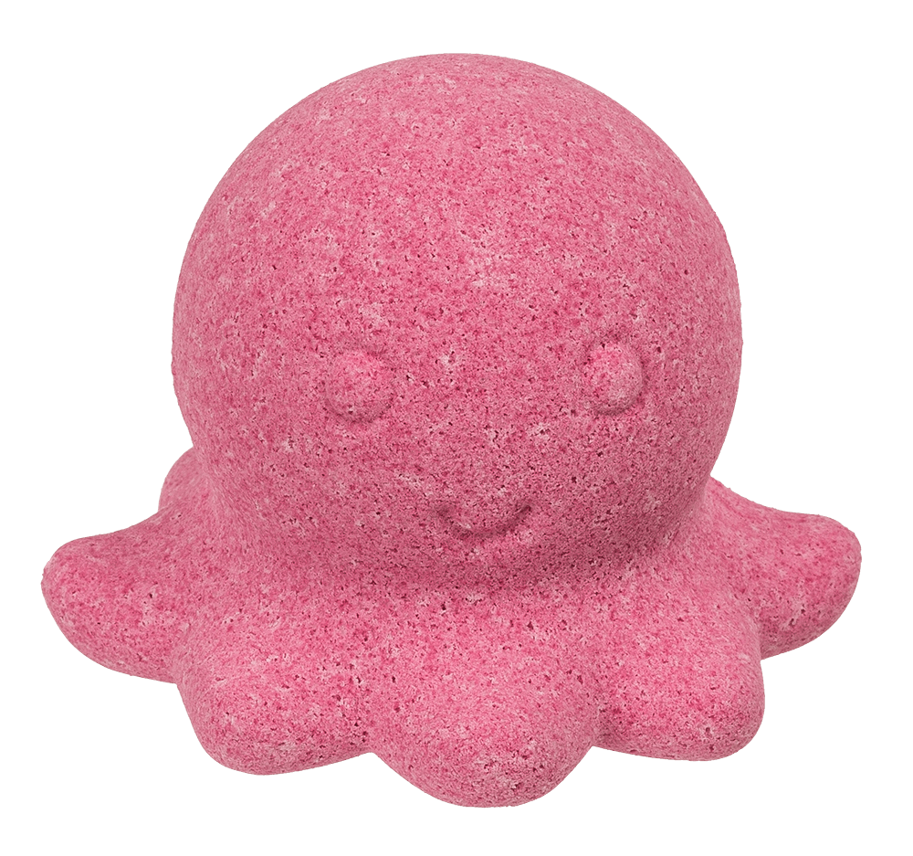 Fizzy bath bomb, Octopus, ca. 100 g,