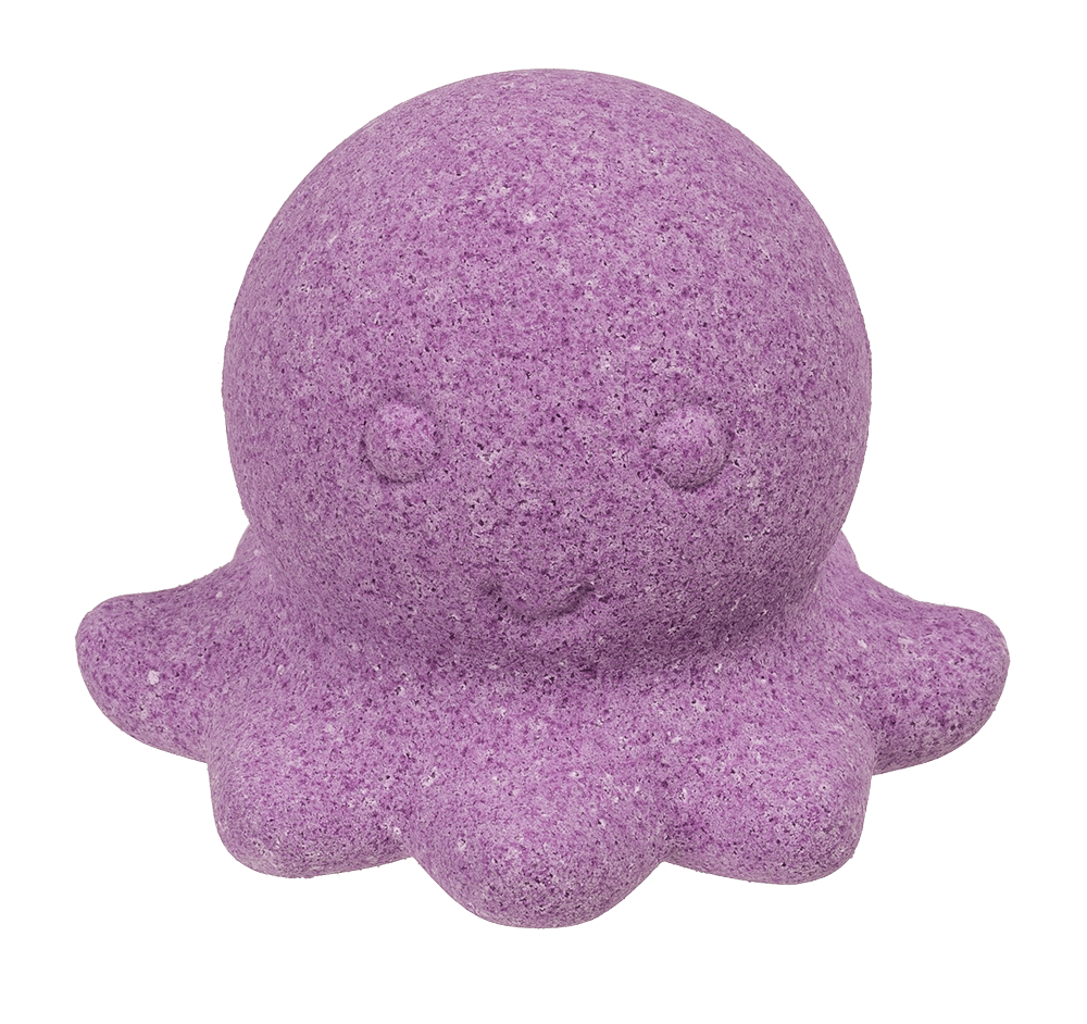 Fizzy bath bomb, Octopus, ca. 100 g,