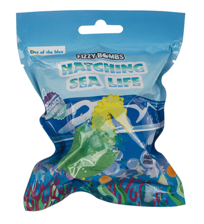 Fizzy bomb, with Sea-Life figurine,