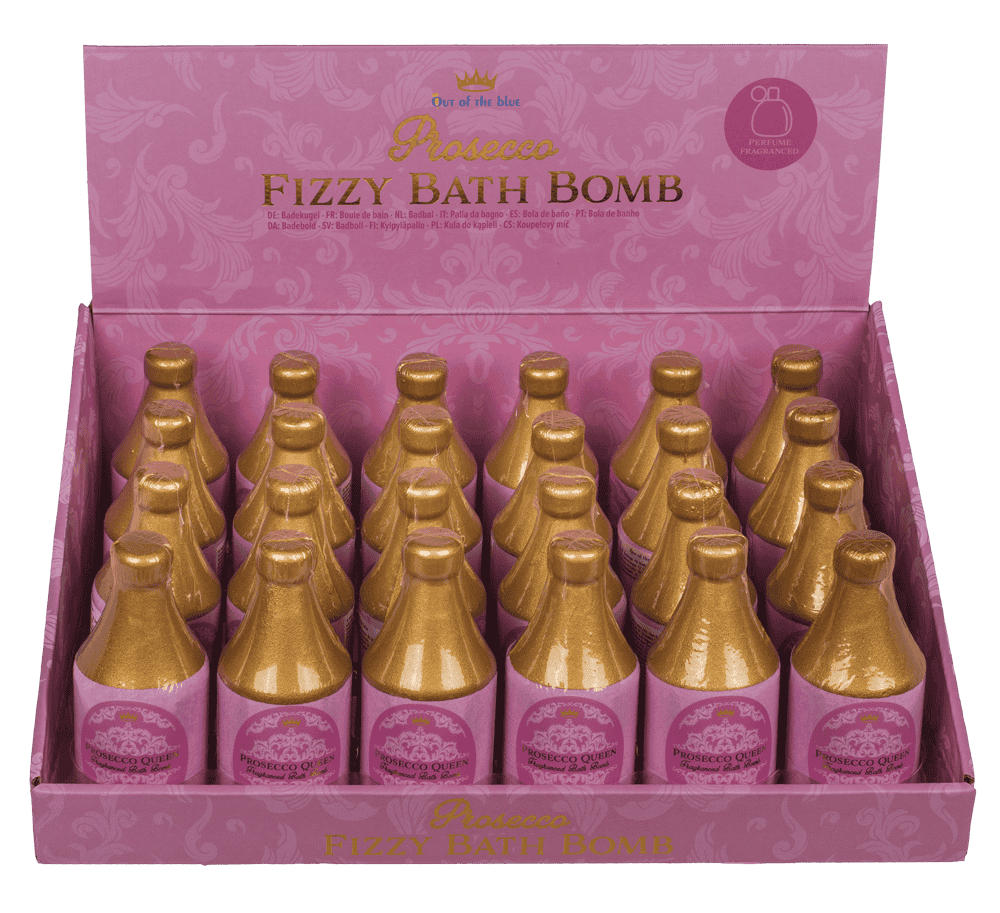 Fizzy bath bomb, Prosecco,