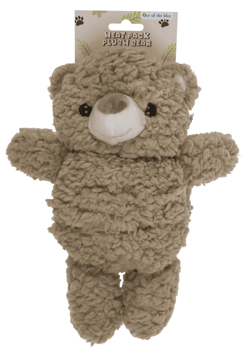 Plush bear with heat pack,