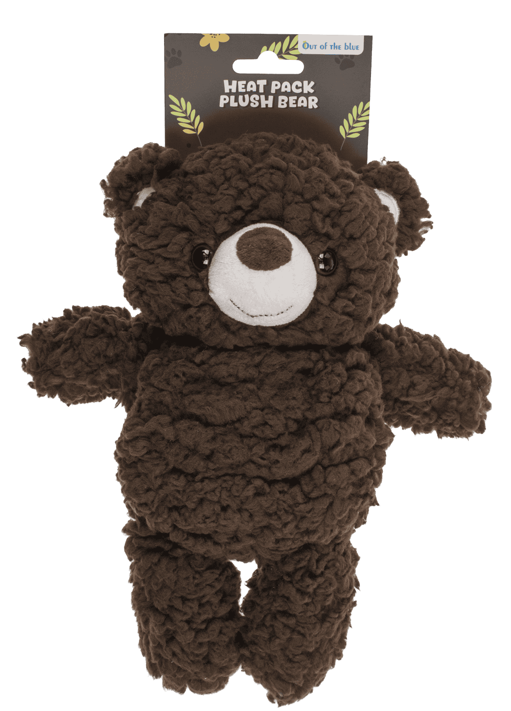 Plush bear with heat pack,