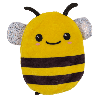 Hand warmer with plush cover,