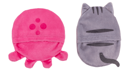 Hand warmer with plush cover,