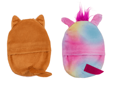 Hand warmer with plush cover,
