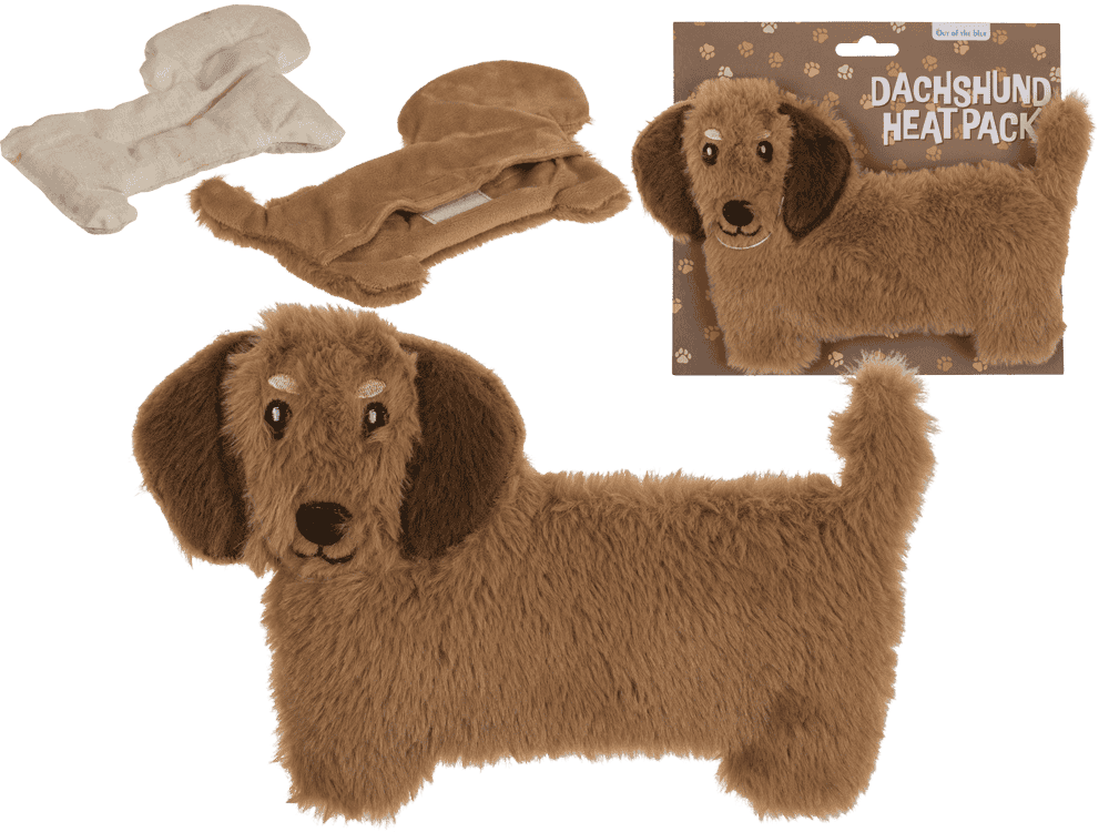 Heat pack, Dachshund, 22 x 15 cm,