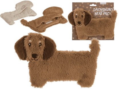 Heat pack, Dachshund, 22 x 15 cm,