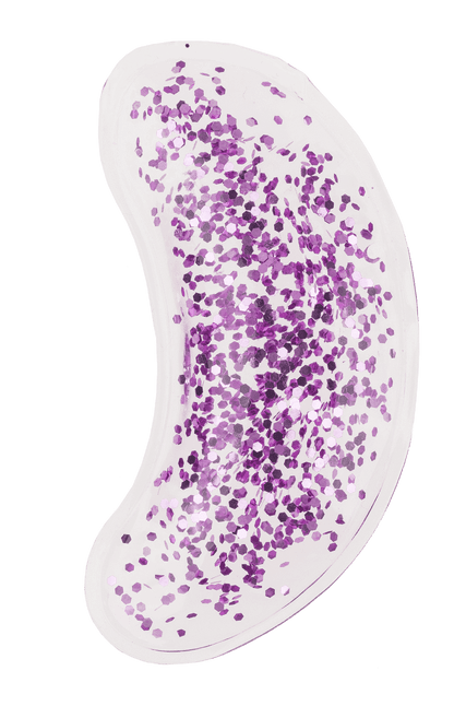 Under eye glitter eye pads,