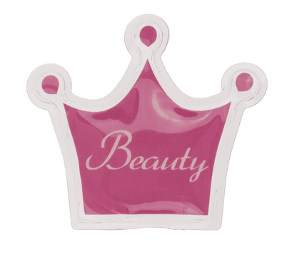 Hot/Cold Spa Eye Pads, in crown shape,