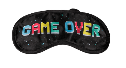 Gaming recovery kit, eye mask & cup,