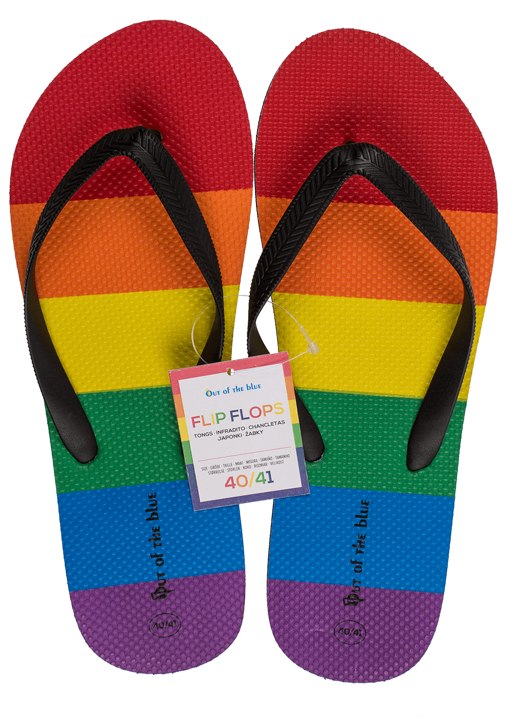 Flip Flops-Set, Rainbow, Pride