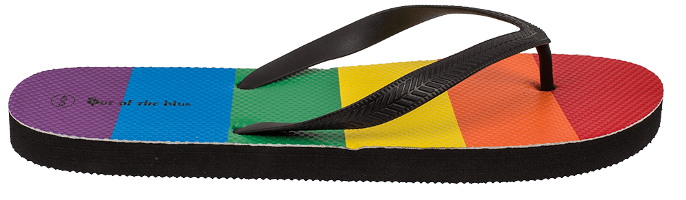 Flip Flops-Set, Rainbow, Pride
