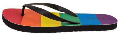 Flip Flops, Rainbow, Pride, Size 40/41