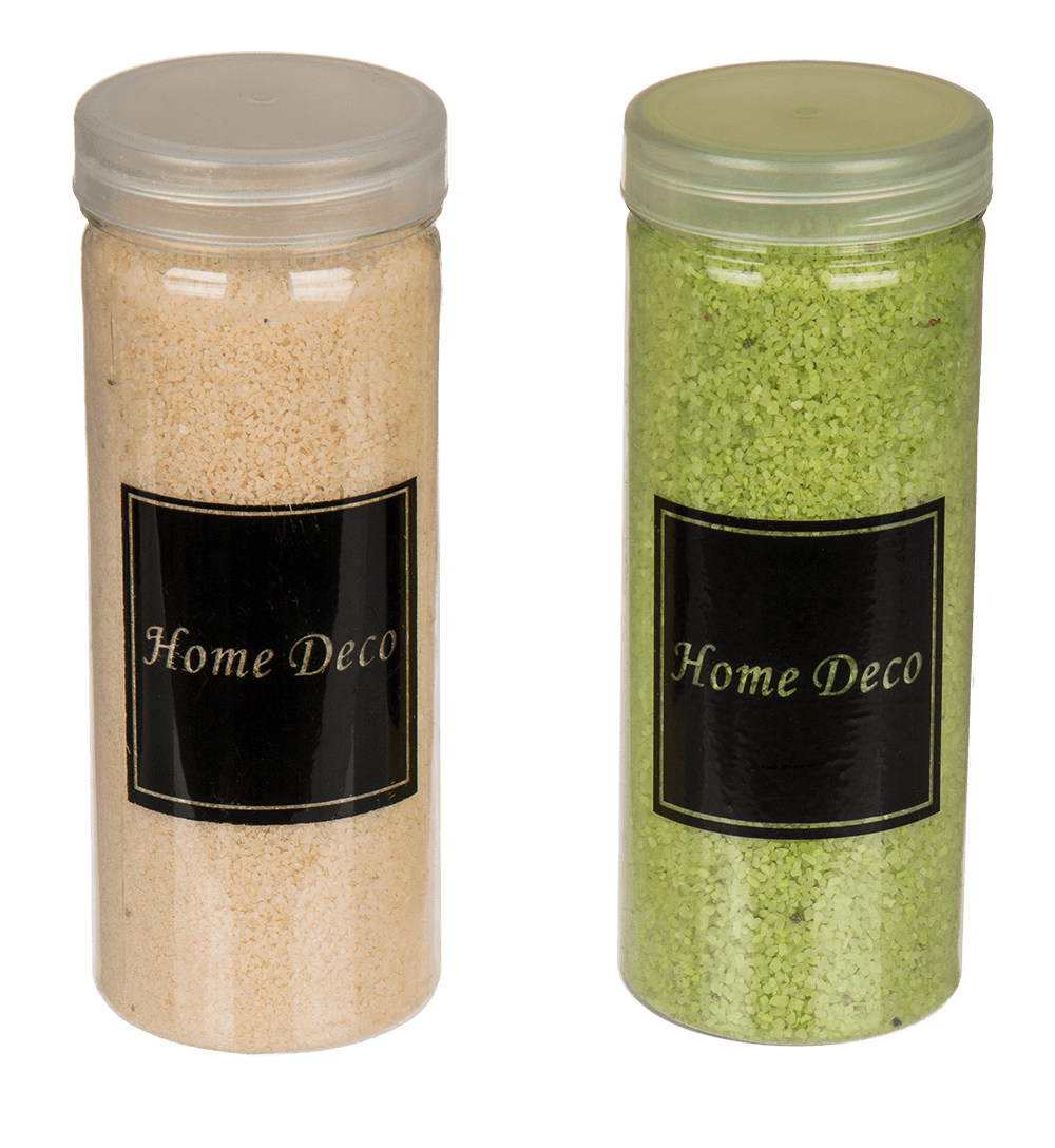 Deco sand, fine grained, 6 colours ass.,