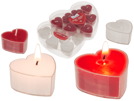 Heart shaped tea light,