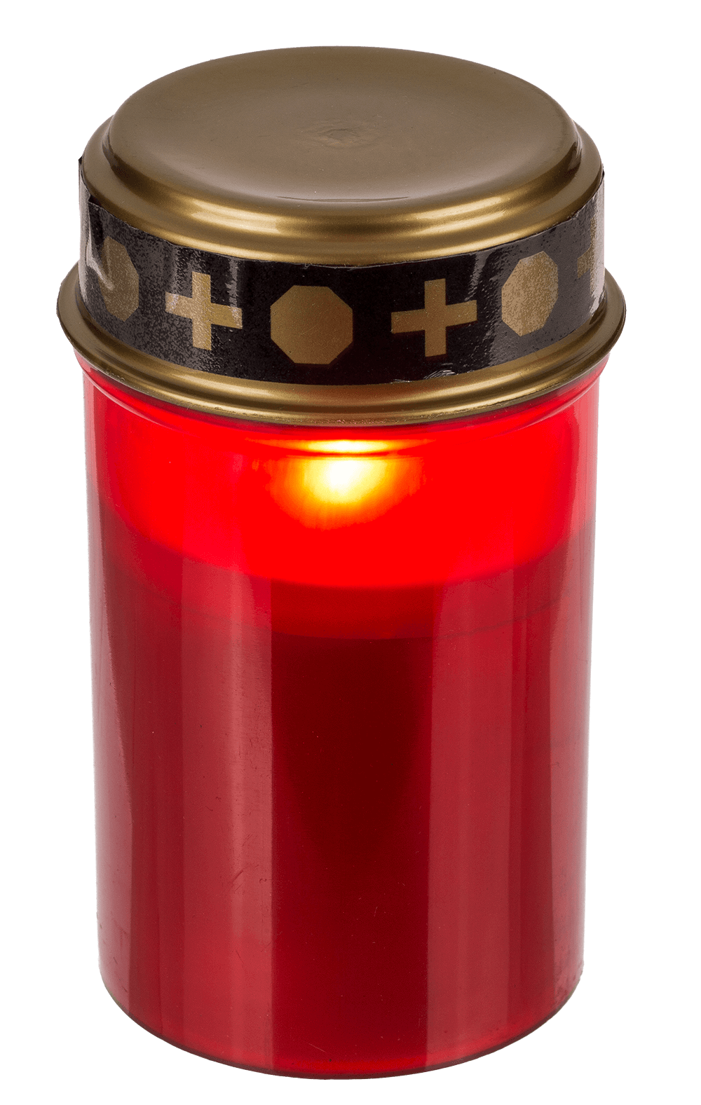 LED grave light, red,