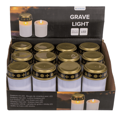 LED grave light, white,