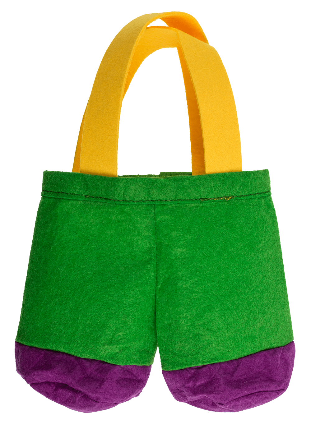 Felt collecting bag, Bunny trousers, 10 x 9 cm;