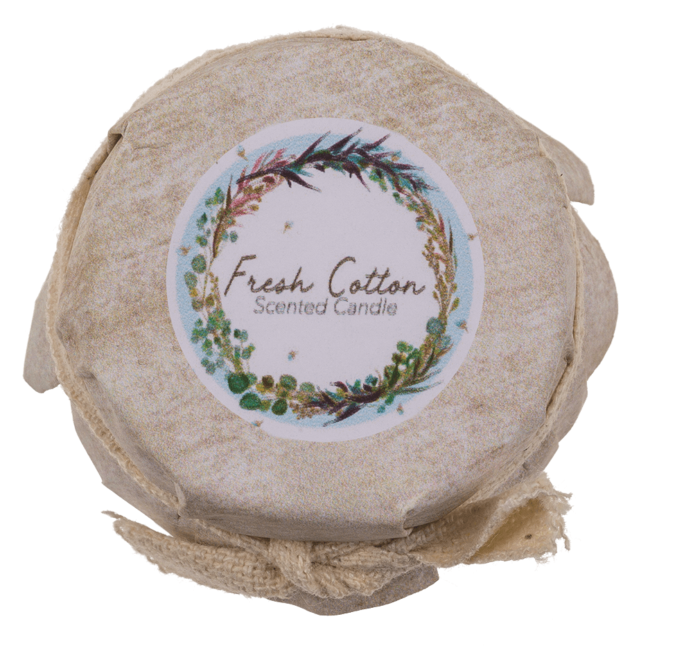 Candle with natural wax (White Tea, Vanilla, Lily,