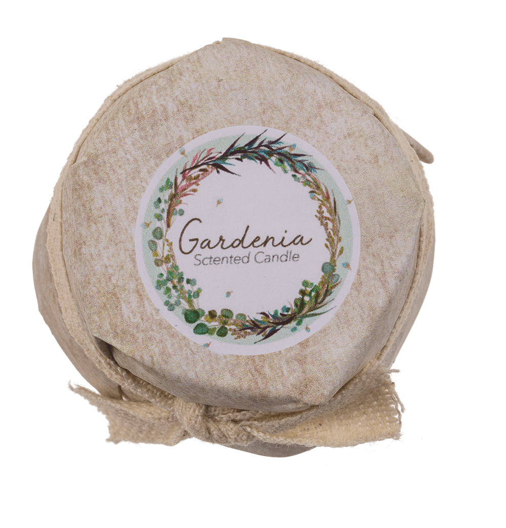 Candle with natural wax (White Tea, Vanilla, Lily,