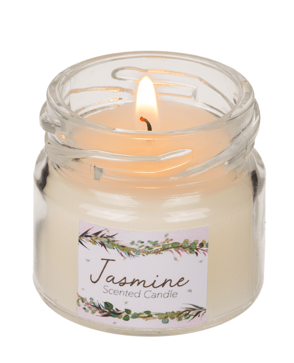 Candle with natural wax (White Tea, Vanilla, Lily,