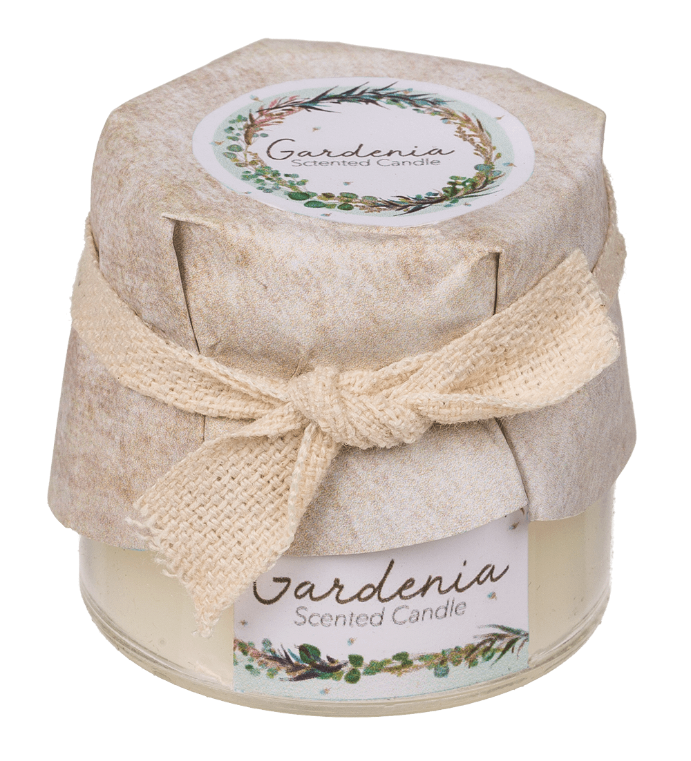 Candle with natural wax (White Tea, Vanilla, Lily,