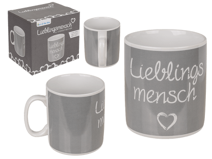 Mug, Lieblingsmensch, ca. 12,5 x 11 cn,