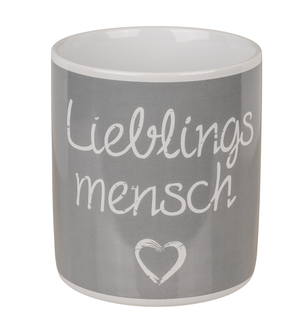Mug, Lieblingsmensch, ca. 12,5 x 11 cn,