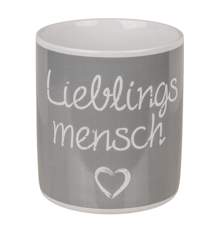 Mug, Lieblingsmensch, ca. 12,5 x 11 cn,