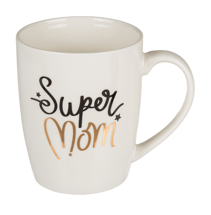 New Bone China mug, Super Mom & Daddy Cool,
