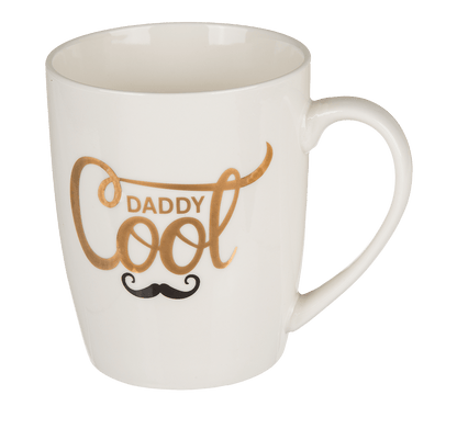 New Bone China mug, Super Mom & Daddy Cool,