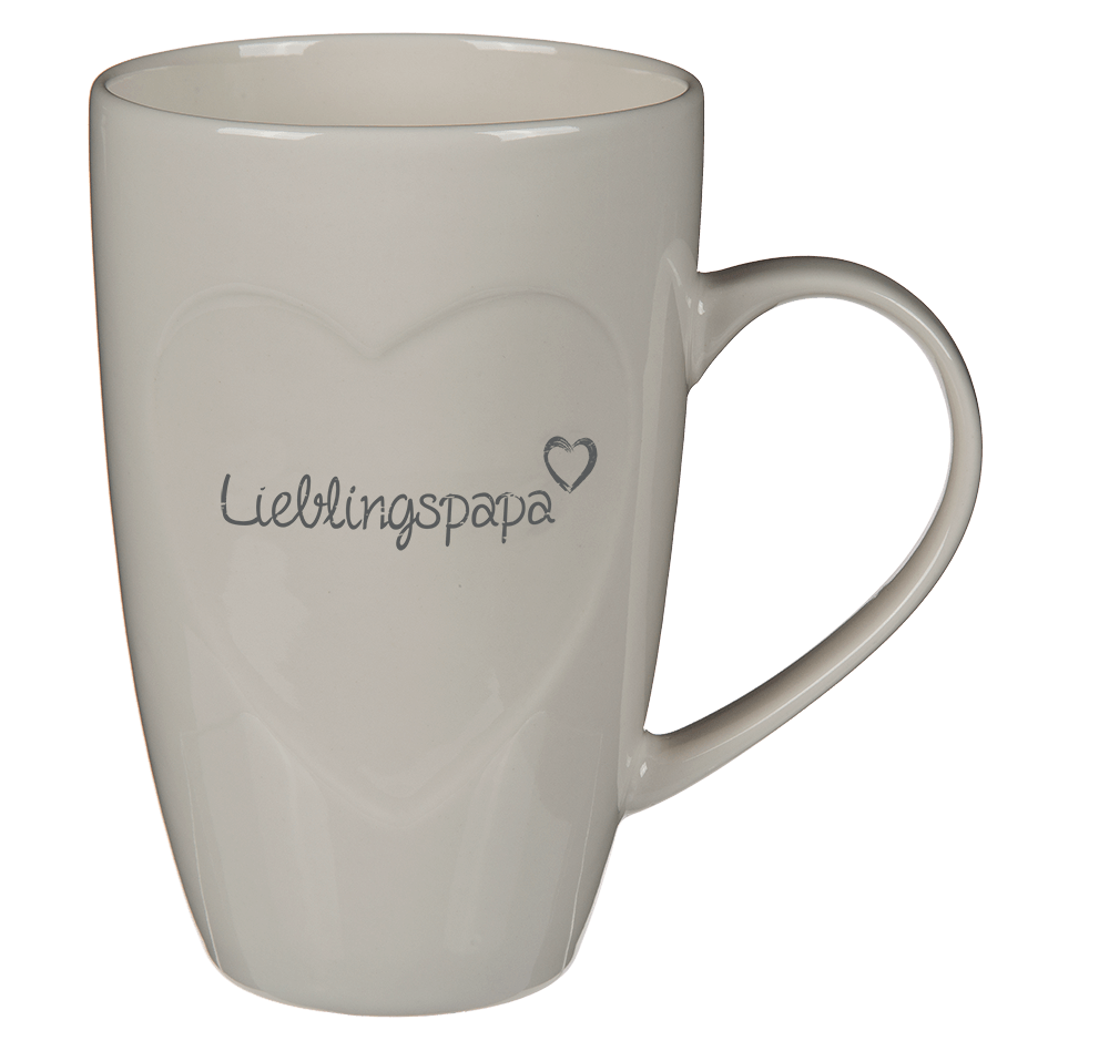 New Bone China mug, Lieblingspapa,