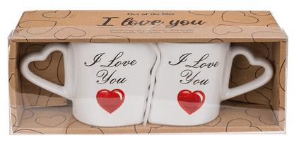 Double mug, I love you,