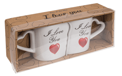 Double mug, I love you,
