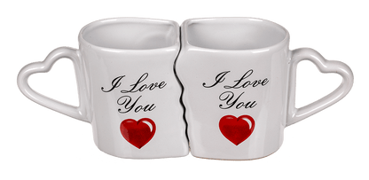 Double mug, I love you,