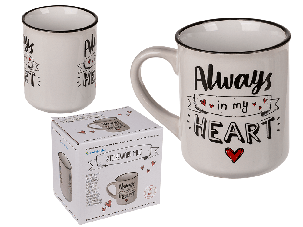 Mug, Always in my heart,
