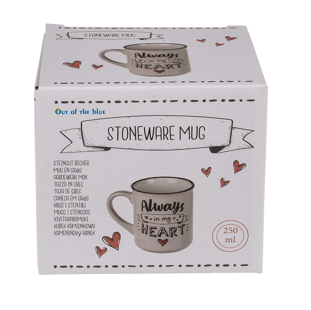 Mug, Always in my heart,