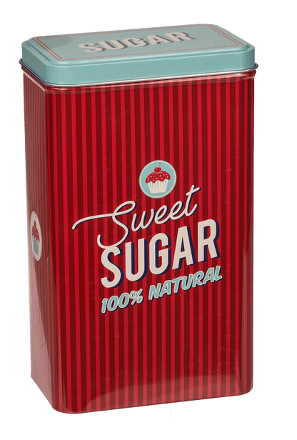 Rectangular tin box,