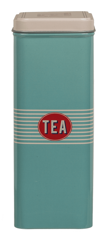 Rectangular tin box,