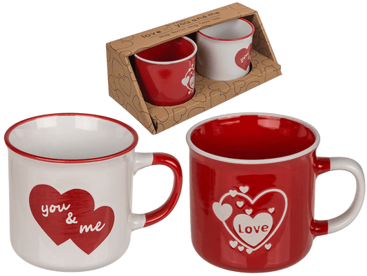 Mug, "Love" & "You & Me",