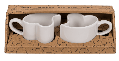 Heart shaped espresso mug,