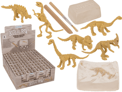 Excavation kit, Dinosaur Skeleton,
