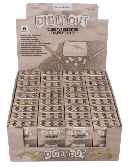 Excavation kit, Dinosaur Skeleton,