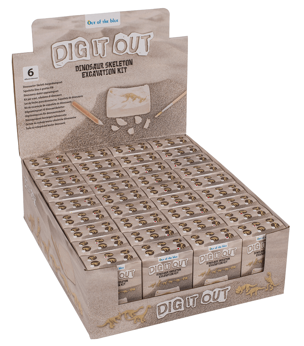 Excavation kit, Dinosaur Skeleton,