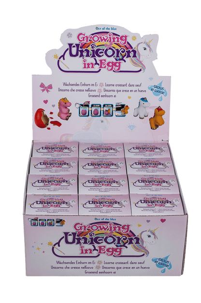 Growing unicorn in egg,