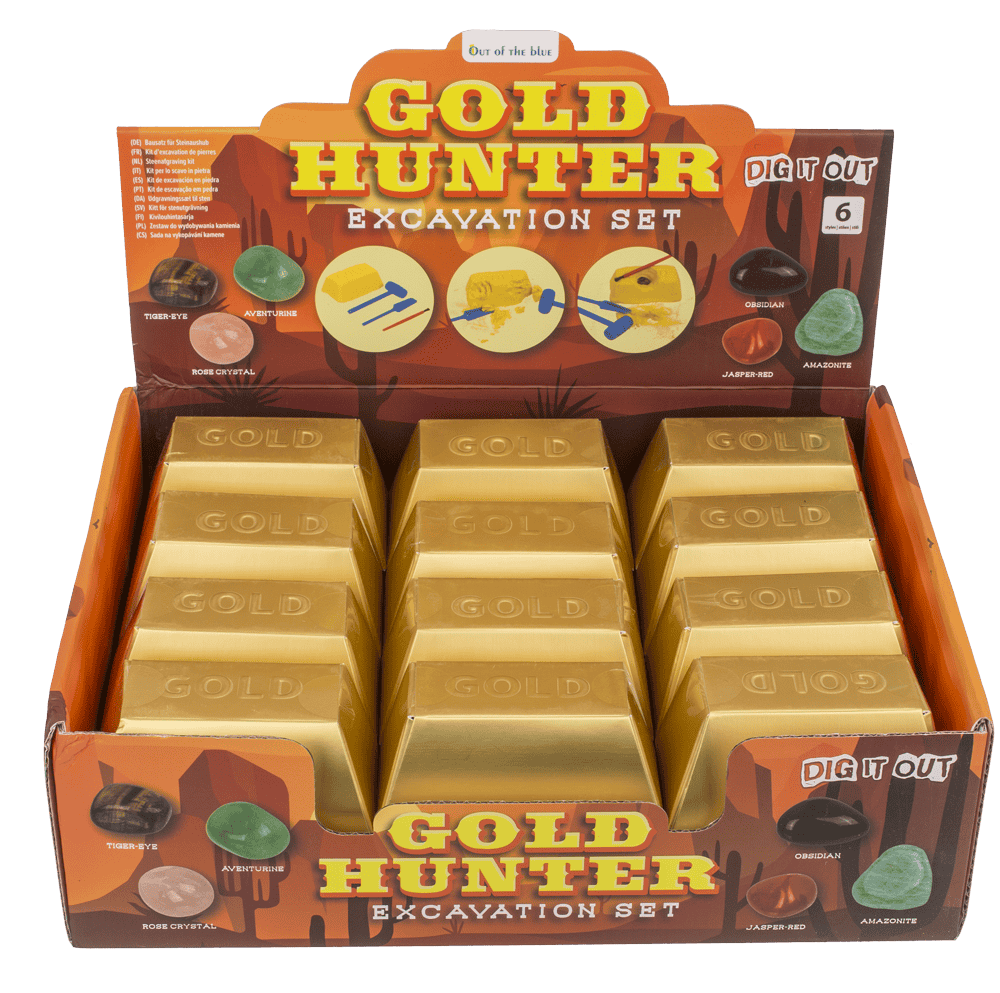 Excavation set, Gold Hunter, with 1 Hammer,