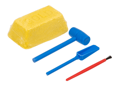 Excavation set, Gold Hunter, with 1 Hammer,
