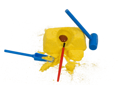 Excavation set, Gold Hunter, with 1 Hammer,