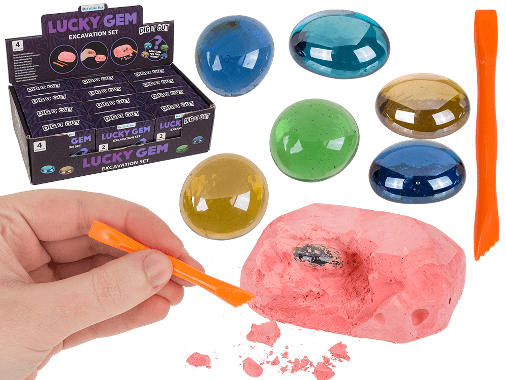 Excavation set, Lucky Gems,