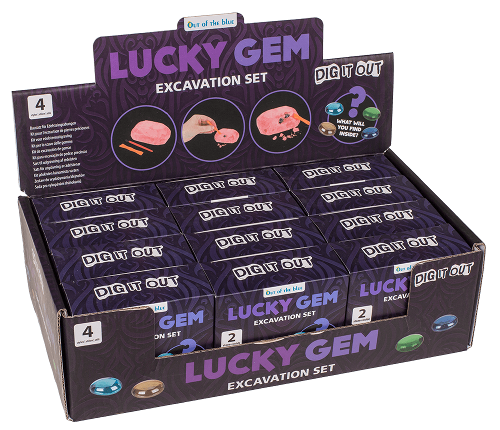 Excavation set, Lucky Gems,